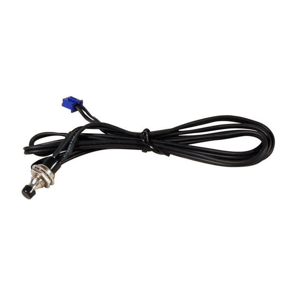 Megatronix PBMP SPST Normally Open (N/O) Momentary Push Button Car Alarm Security Valet Switch With Plug