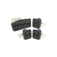 Megatronix WKS431L Power Window Rocker Switch Kit 7 Switches