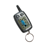 Scytek 2W-AM 5-Button 2-Way LCD Paging Replacement Transmitter Remote 433.92MHz Front Buttons Lock And Key