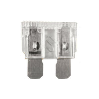 Megatronix ATC25 ATC/ATO Type Automotive Regular Blade Fuses 25 Amp Clear 25 Pieces