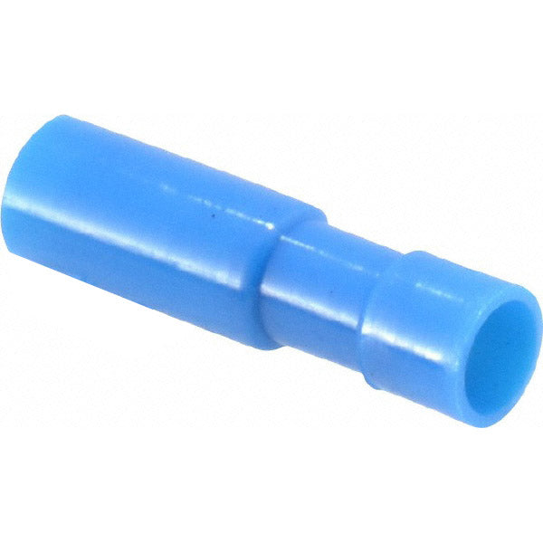 Megatronix BNMB Nylon Fully Insulated Male Bullet Connectors 16-14 Gauge Blue 100 Pieces