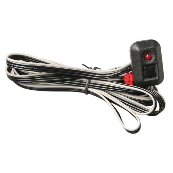 Scytek CS LED-R 3Volt Steady Red Car Alarm Security LED And Momentary Push Button Valet Switch With Plugs