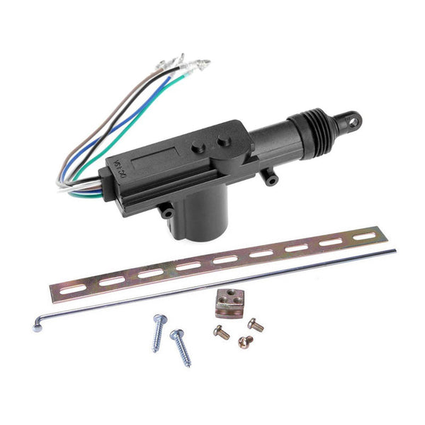 Megatronix DA5 5-Wire Door Lock Actuator With Mounting Bracket Connecting Rod And Hardware Kit