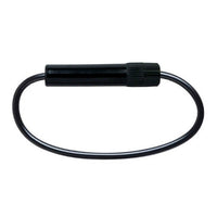 Megatronix FHG10B AGC Type In-Line Automotive Glass Tube Cartridge Fuse Holder With Screw-On Cap 10 Gauge Black