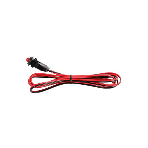 Megatronix LEDR 3Volt Dash Mount Steady Red Car Alarm Security LED With Red Plug