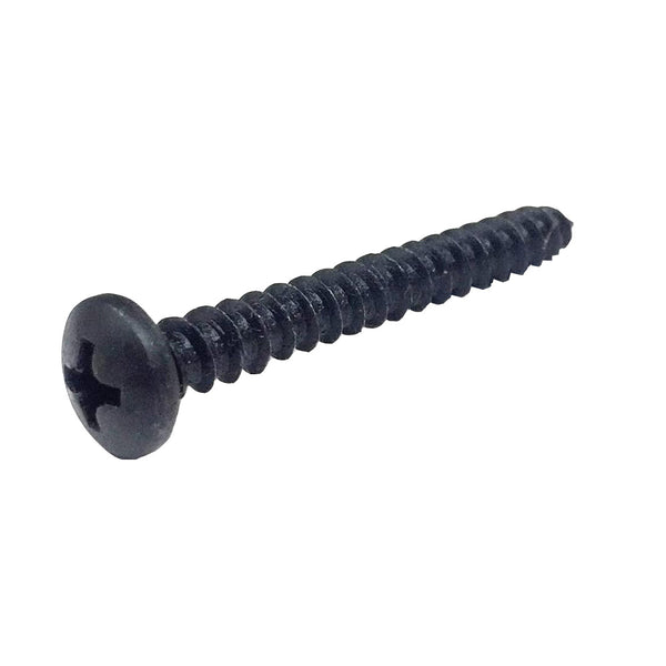 Megatronix PP815 Phillips Pan Head Deep Thread Sheet Metal Screws Black Oxide #8 x 1-1/2 Inch 100 Pieces