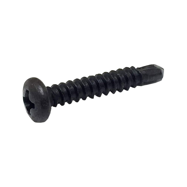 Megatronix PPT810 Phillips Pan Head Fine Thread Self-Drilling Screws Black Oxide #8 x 1 Inch 100 Pieces