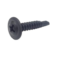 Megatronix PWT812 Phillips Truss Head Fine Thread Self-Drilling Screws Black Oxide #8 x 1/2 Inch 100 Pieces