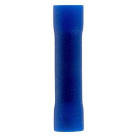 Megatronix VBB Vinyl Fully Insulated Flared Butt Connectors 16-14 Gauge Blue 100 Pieces
