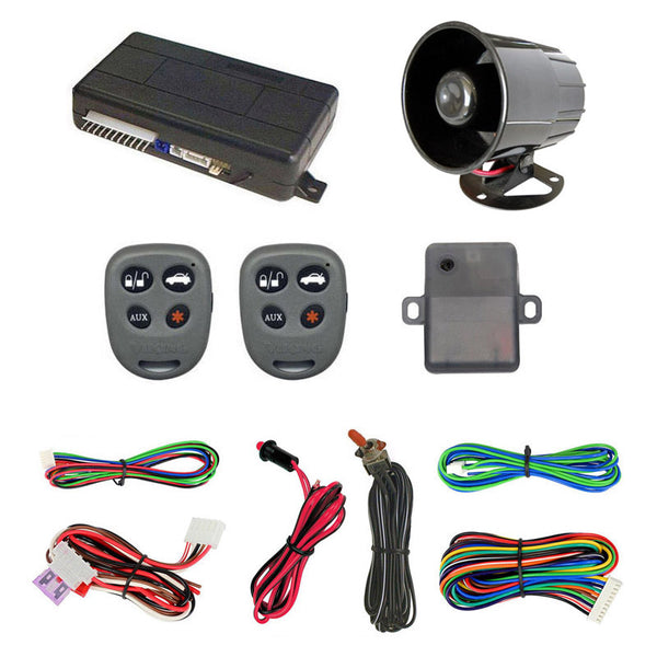 Viking VS3030 Car Alarm Remote Vehicle Security System With Keyless Entry